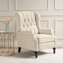 Load image into Gallery viewer, Tufted Arm Chair Recliner