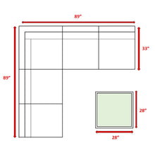 Load image into Gallery viewer, Seating Set With Cushions Handcrafted Wicker Design