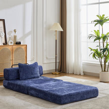 Load image into Gallery viewer, Convertible Floor Sofa Bed With Fixed Shape Frame For Living Room