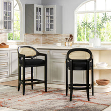 Load image into Gallery viewer, Americana - Mid-Century Modern Cane Back Counter Stool