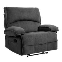Load image into Gallery viewer, Oversized Manual Recliner Chair Sofa For Living Room