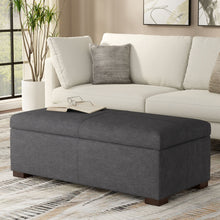 Load image into Gallery viewer, Gabbie - Coffee Table Upholstered Storage Ottoman