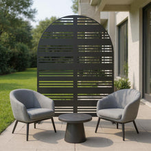 Load image into Gallery viewer, Three Panel Screen Room Divider (720135) - Black
