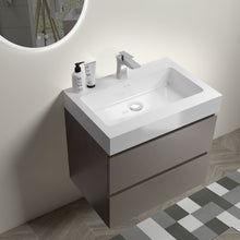 Load image into Gallery viewer, Alice - Bathroom Vanity With Sink, Large Storage Wall Mounted Floating Bathroom Vanity For Modern Bathroom, One-Piece Sink Basin Without Drain And Faucet