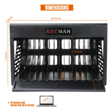 Load image into Gallery viewer, 16 Bay Charging Cabinet For Laptop book, Locking Charging Station