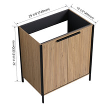 Load image into Gallery viewer, Contemporary Freestanding Bathroom Vanity With Adjustable Shelves