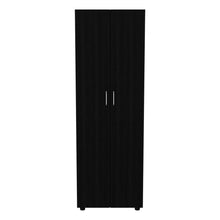 Load image into Gallery viewer, Wood Corner Accent Chest (732030) - Black