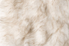 Load image into Gallery viewer, 17" X 17" Gradient Faux Fur Dining Chair Pad (Set of 2) - Brown / White