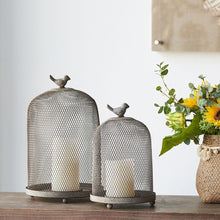 Load image into Gallery viewer, Ophira Sparrow Candle Holders (Set of 2) - Antique Gray