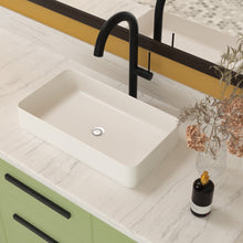 Load image into Gallery viewer, Modern Ceramic Rectangular Bathroom Vessel Sink With European Design