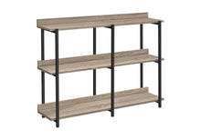 Load image into Gallery viewer, End Table With Three Shelves - Black / Taupe