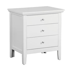Load image into Gallery viewer, 3 Drawer Nightstand & Dove Tailed Drawers
