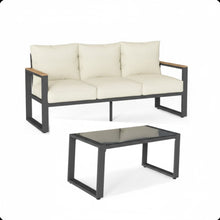 Load image into Gallery viewer, Modern Outdoor Sofa Set With Coffee Table