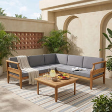 Load image into Gallery viewer, Aston - 4 Piece Sofa Set - Dark Gray