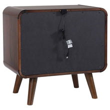 Load image into Gallery viewer, 2 Drawer Nightstand - Walnut