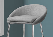 Load image into Gallery viewer, Bar Stool, Bar Height, Contemporary & Modern (Set of 2) - Gray