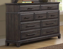 Load image into Gallery viewer, 9 Drawer Dresser - Mahogany
