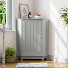 Load image into Gallery viewer, Bathroom Cabinet Triangle Corner Storage Cabinet With Adjustable Shelf Modern Style