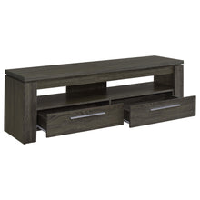 Load image into Gallery viewer, 2 Drawer TV Console With Floating Top - Gray