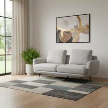 Load image into Gallery viewer, Contempo, Retro Loveseat - Light Gray