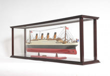 Load image into Gallery viewer, 39" Glass Standard Display Stand - Dark Brown
