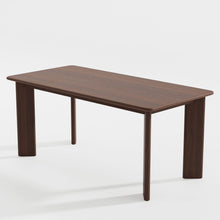 Load image into Gallery viewer, 66" Solid Wood Dining Table - Brown