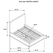 Load image into Gallery viewer, Othello - Platform Bed - Cream