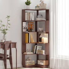 Load image into Gallery viewer, L-Shaped Corner Bookshelf