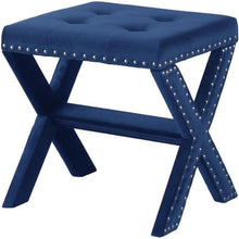 Load image into Gallery viewer, Upholstered Accent Bench With Nailhead Trim