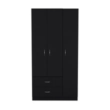Load image into Gallery viewer, Wood Corner Accent Chest (732191) - Black