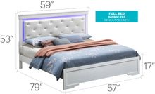 Load image into Gallery viewer, LED Elegant Bed