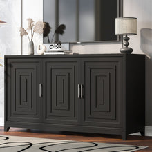 Load image into Gallery viewer, TV Stand For TVs Up To 65", Modern Entertainment Center Media Console Cabinet With 2 Spacious Storage Space, Solid Wood Legs For Living Room