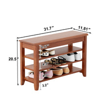 Load image into Gallery viewer, Multi Functional Double Layer Shoe Stool