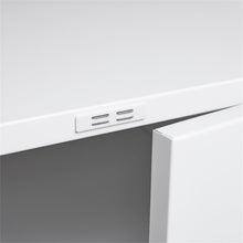 Load image into Gallery viewer, Office Furniture Copier Cabinet 2 Door Steel Copier Stand Mobile Pedestal File Printer Stand