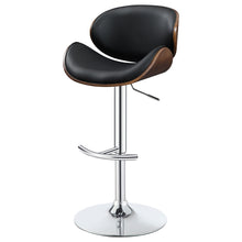 Load image into Gallery viewer, Adjustable Height Bar Stool - Black