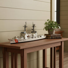 Load image into Gallery viewer, Hand Painted Model Boat (624501) - White