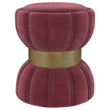Load image into Gallery viewer, Inez - Round Upholstered Ottoman