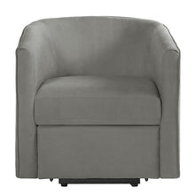 Load image into Gallery viewer, Power Lift Recliner Barrel Shape Reclining Chair With Footrest And Side Pocket