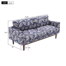 Load image into Gallery viewer, 2 Seater Loveseat Sofa With Spacious Seating Area