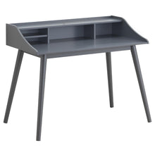 Load image into Gallery viewer, Writing Desk With 4 Compartments - Gray