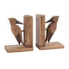 Load image into Gallery viewer, Bird Decorative Bookends (Set of 2) - Brown