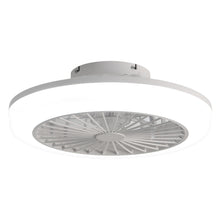 Load image into Gallery viewer, Bladeless Ceiling Fan With Light And Remote Control - White