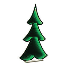 Load image into Gallery viewer, Trees Christmas Christmas Tree Tabletop Sculpture With LED (633775) - Green