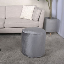 Load image into Gallery viewer, Shimon - Cylinder Pouf Ottoman And Floor Cushion