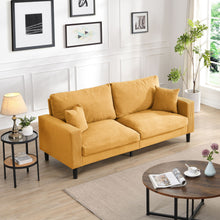 Load image into Gallery viewer, Modern Upholstered Resilience Three Seater Sofa
