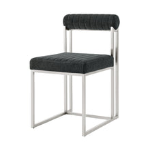 Load image into Gallery viewer, Upholstered Polyester Chairs (Set of 2) - Gray