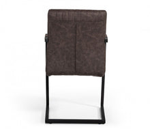 Load image into Gallery viewer, Faux Leather Dining Chairs (Set of 2) - Brown