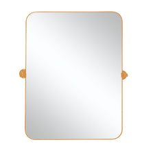 Load image into Gallery viewer, 36" Metal Framed Accent Mirror - Gold