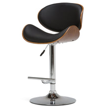 Load image into Gallery viewer, Marana - Multifunctional Handcrafted Bentwood Adjustable Swivel Bar Stool