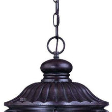 Load image into Gallery viewer, Naples 3-Light Marbelized Hanging Light - Mahogany